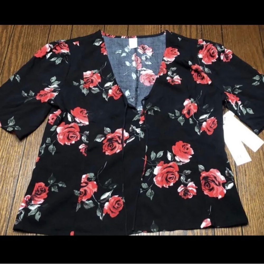 BP X Claudia Sulewski Short Sleeve Blouse Nwt Sz 1X